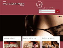 Tablet Screenshot of moteiscentrobh.com.br